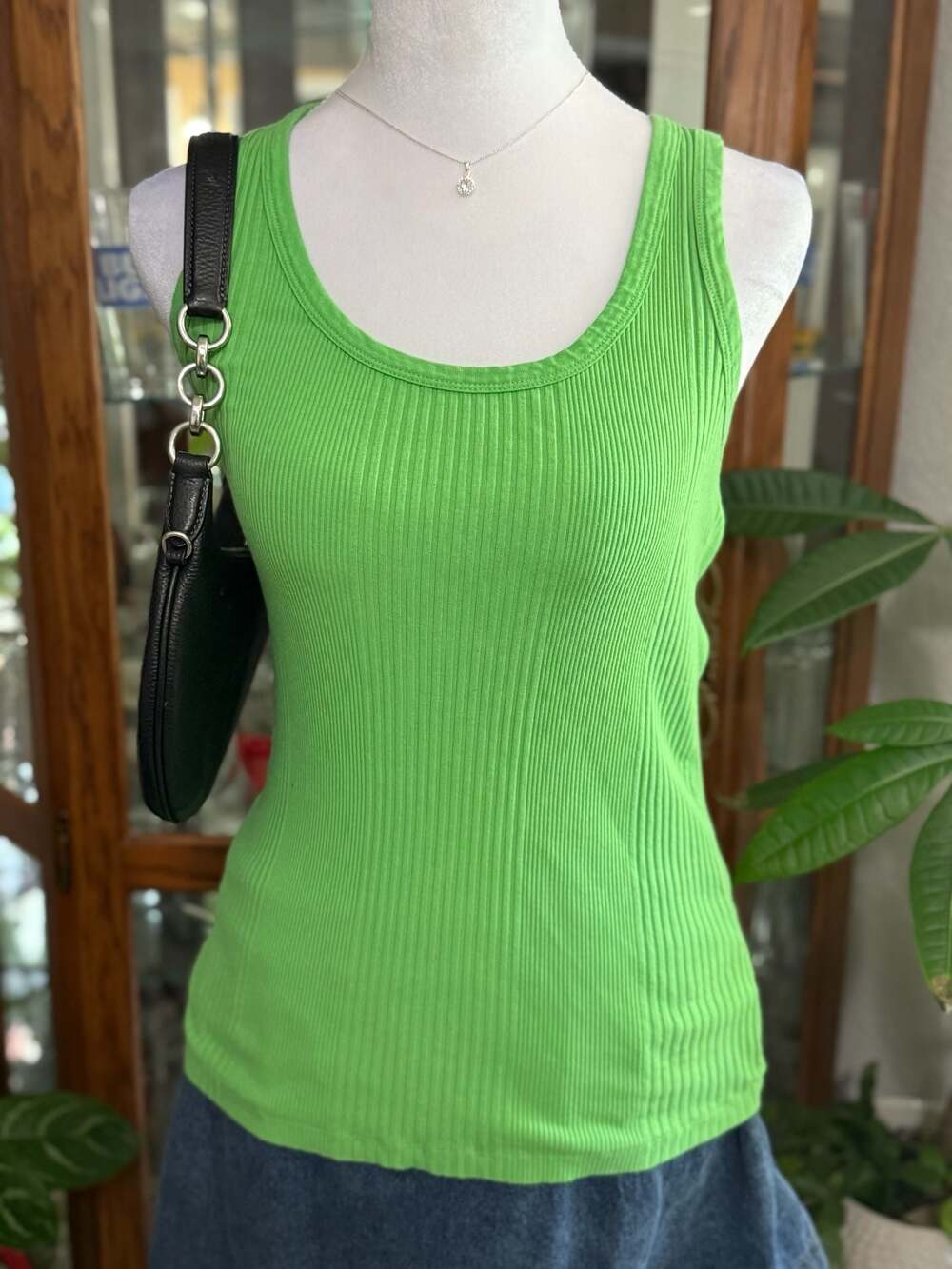 Aerie Women's Ribbed Scoop Neck Racerback Tank Top